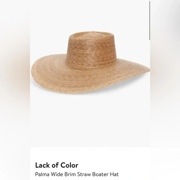 NWOT Lack of Color Palma Wide brim hat - Picture 2 of 4